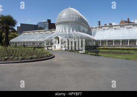 Belfast Giardini Botanici Foto Stock