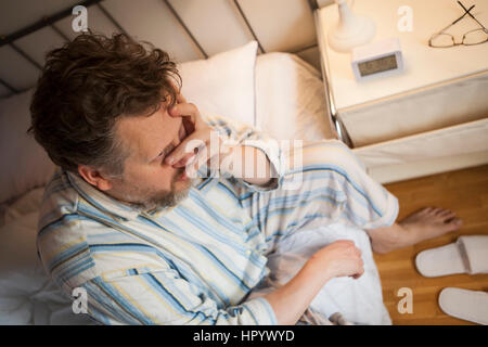 Svegliarsi Foto Stock