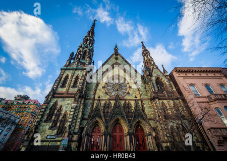 Mt. Vernon posto Regno chiesa metodista, in Mount Vernon, Baltimore, Maryland. Foto Stock