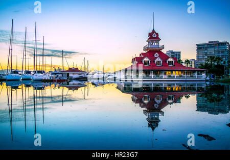 Coronado Boat House Foto Stock