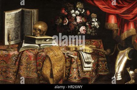 Pier Francesco Cittadini Vanitas-Stillleben Foto Stock