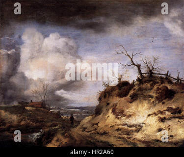 Wouwerman Philips - percorso attraverso le dune - WGA25879 Foto Stock