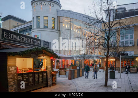 Festival Place shopping center in Basingstoke Foto Stock