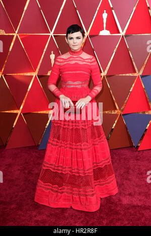 Ginnifer Goodwin arrivando all'ottantanovesimo Academy Awards tenutosi presso il Teatro Dolby in Hollywood, Los Angeles, Stati Uniti d'America. Foto Stock