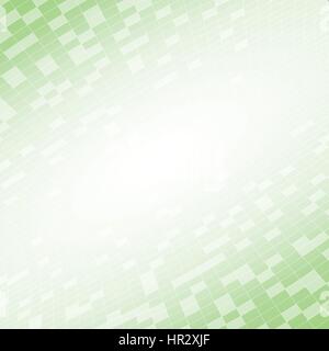 Verde sfondo astratto in visione prospettica illustrazione vettoriale Illustrazione Vettoriale