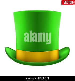 St Patrick hat isolati su sfondo bianco Illustrazione Vettoriale