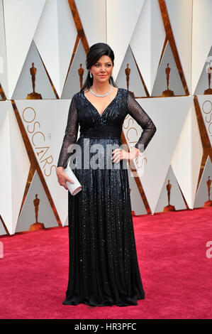 LOS ANGELES, CA - 26 febbraio: Shohreh Aghdashloo all'ottantanovesimo Academy Awards al Dolby Theatre di Los Angeles, la California il 26 febbraio 2017. Credito: mpi99/MediaPunch Foto Stock