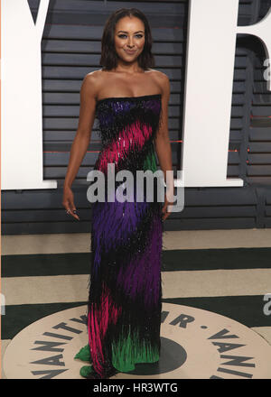 BEVERLY HILLS - 26 febbraio: Kat Graham al Vanity Fair Oscar Party 2017 il 26 febbraio 2017 a Beverly Hills, la California.Credit: MPI99 / MediaPunch Foto Stock