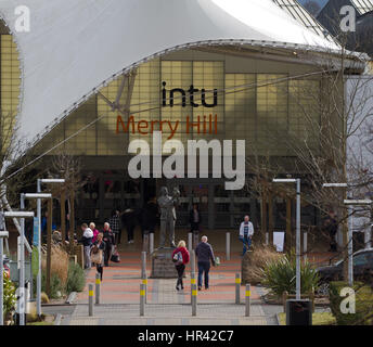 Un ingresso a Merry Hill Shopping Centre, Dudley, West Midlands, Foto Stock