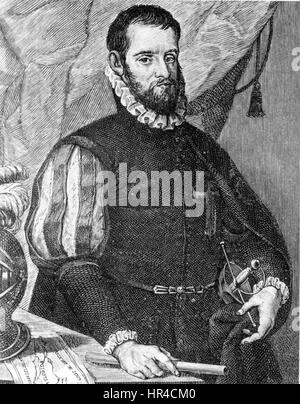 Pedro menendez de Aviles Foto Stock