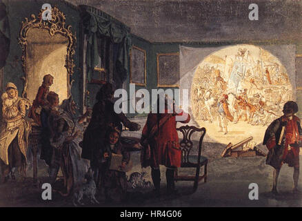 Paul Sandby - Laterna Magica - WGA20731 Foto Stock