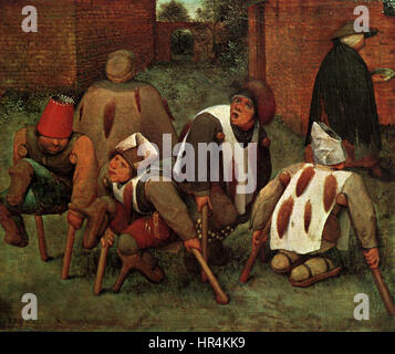 Pieter Bruegel il Vecchio - i disabili - WGA3518 Foto Stock