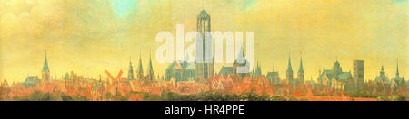 Panorama Droochsloot Foto Stock