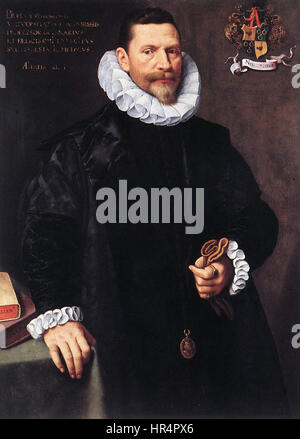 Petrus Ricardus da Frans Pourbus il giovane Foto Stock