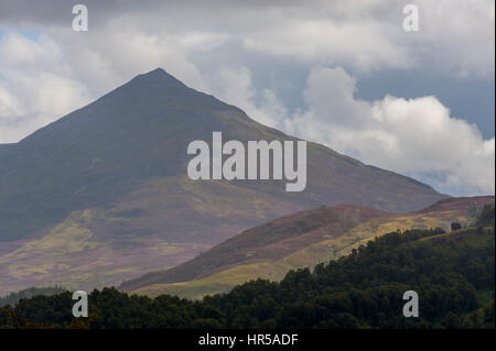 Montagna Schichallion Perthshire 3547 piedi alto da Kinloch Rannoch Foto Stock