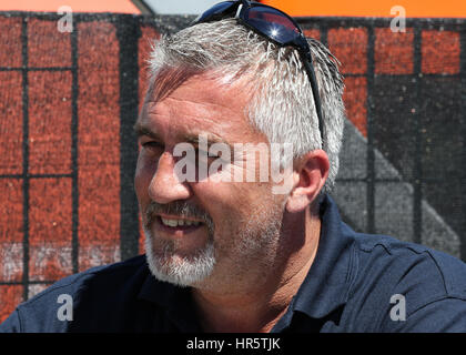 Paul Hollywood - Henry Surtees Karting sfida Foto Stock