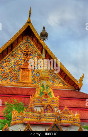 Wat Chana Songkhram, un tempio buddista a Bangkok, in Thailandia Foto Stock