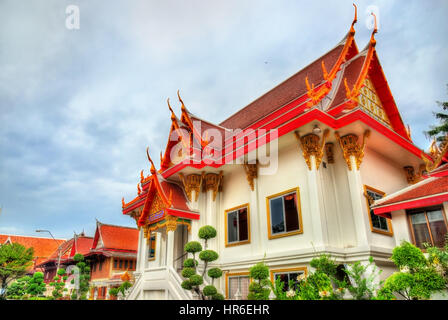 Wat Chana Songkhram, un tempio buddista a Bangkok, in Thailandia Foto Stock