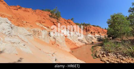 Flusso di fata in Mui Ne , il Vietnam Foto Stock