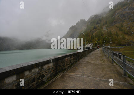 Val d'Ossola, Valle Antrona, diga Alpe Cavalli Foto Stock