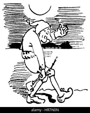 W Busch Der Haarbeutel 31 Foto Stock