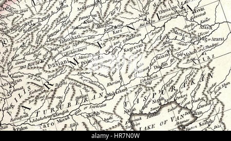 William Faden. Mediterraneo composito. 1785.DB Foto Stock