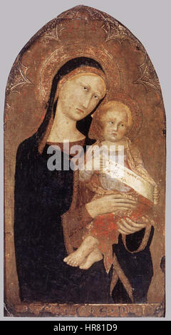 Pittore sconosciuto - Madonna e Bambino - WGA23893 Foto Stock