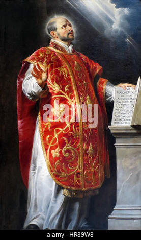 Sant Ignazio di Loyola (1491-1556) fondatore dei gesuiti Foto Stock