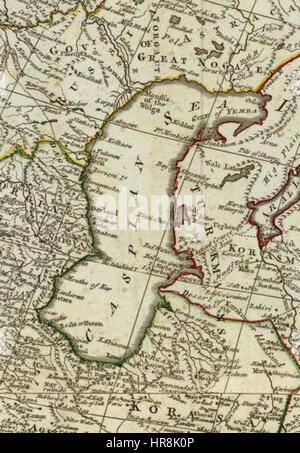 Thomas Kitchin. Asia composito, isole secondo d'Anville. 1787 (C) Foto Stock