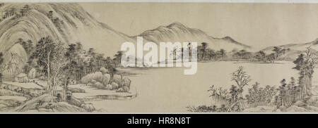 Wang Yuanqi -Wang Yuan-ch'io- - spiriti liberi tra i torrenti e montagne - Walters 35198 - Vista C Foto Stock