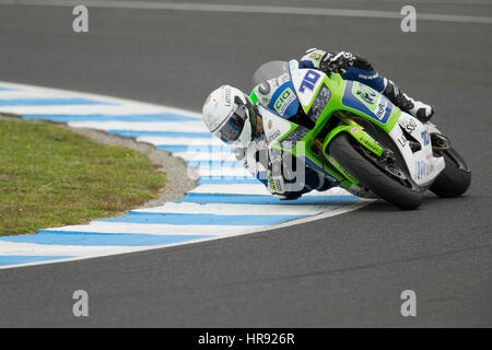 Venerdì, 24 febbraio, 2017. Circuito australiano di Phillip Island. Foto Stock