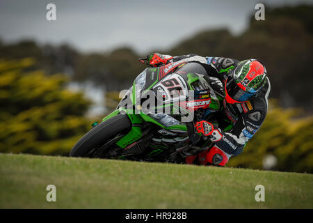 Venerdì, 24 febbraio, 2017. Circuito australiano di Phillip Island. Foto Stock