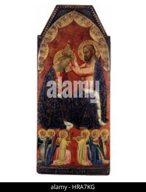 Puccio di Simone - Incoronazione della Vergine - Museo delle Belle Arti a Gand Foto Stock