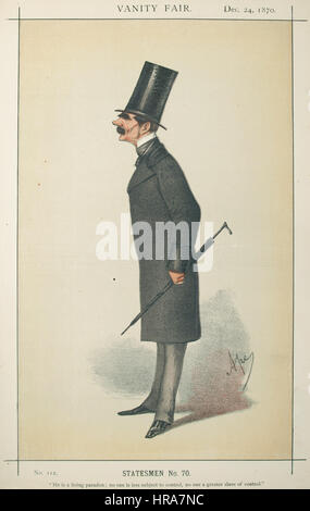 Enrico Cavaliere cicogne, Vanity Fair, 1870-12-24 Foto Stock