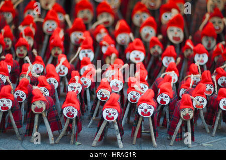 Il Tio de Nadal è un carattere in catalano della mitologia relative alla tradizione di Natale diffuso in Catalogna.tio de nadal Foto Stock