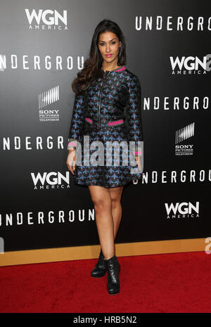 Westwood, California, Stati Uniti d'America. 28 Feb, 2017. Janina Gavankar, al Regency Village Theatre in California il 28 febbraio 2017. Credito: Faye Sadou/media/punzone Alamy Live News Foto Stock