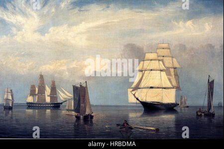 Porto di Salem Fitz Hugh Lane Foto Stock