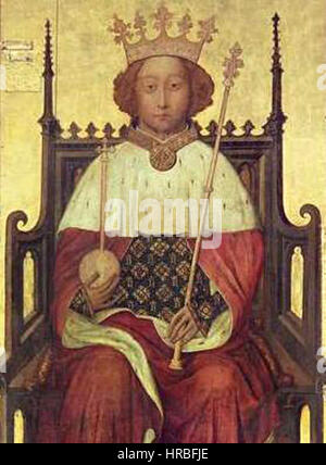 Richard II re d'Inghilterra Foto Stock