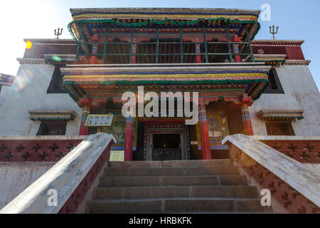 Wudangzhao monastero situato a circa 70km a nord est di Baotou, Mongolia Interna, Cina. Foto Stock