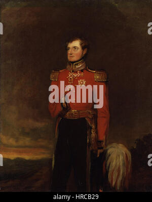 Fitzroy James Henry Somerset, primo Baron Raglan da William salter Foto Stock