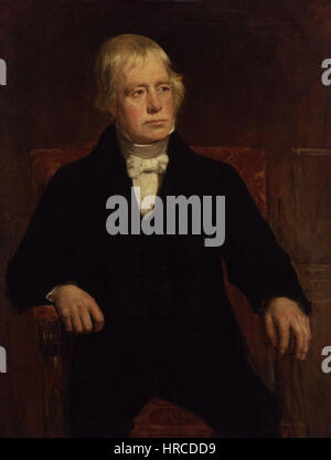 Sir Walter Scott, 1a BT di John Graham Gilbert Foto Stock