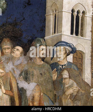 Simone Martini - Il miracolo del Risorto bambino (dettaglio) - WGA21380 Foto Stock