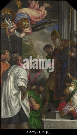 Paolo Veronese - La consacrazione di San Nicola - Google Art Project Foto Stock