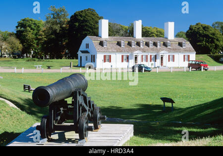 Fort Anne National Historic Park, Annapolis Royal Nova Scotia, Canada Foto Stock