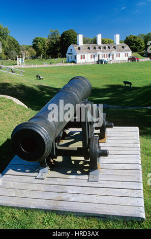 Fort Anne National Historic Park, Annapolis Royal Nova Scotia, Canada Foto Stock