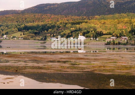 Pointe Navarra, Gaspe Peninsula, Quebec, Canada Foto Stock