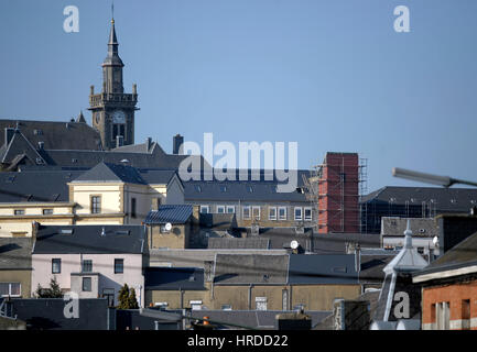 20110301 ARLON, Belgio . Illustrazione di Arlon città. Arlon è una piccola città di confine con il Lussemburgo, dove una grande parte della sua popolazione lavora in G Foto Stock