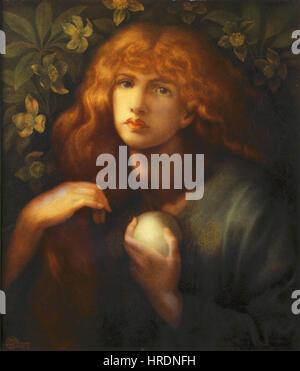 Dante Gabriel Rossetti - Maria Maddalena (1877) Foto Stock