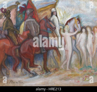 Hans von Faber du Faur Reiter Foto Stock