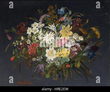 Anna Stainer-Knittel Alpenblumen 2 Foto Stock